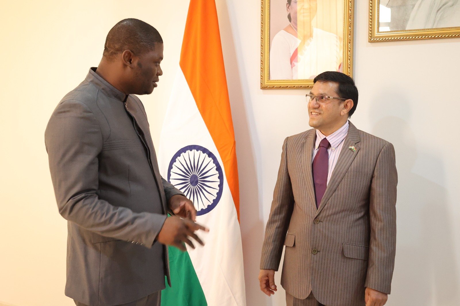 Dadoh University à l'Ambassade de l'Inde : une délégation, une ambition, un message fort pour nos étudiants