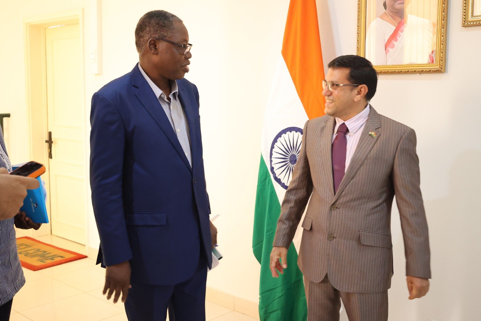 Dadoh University à l'Ambassade de l'Inde : une délégation, une ambition, un message fort pour nos étudiants