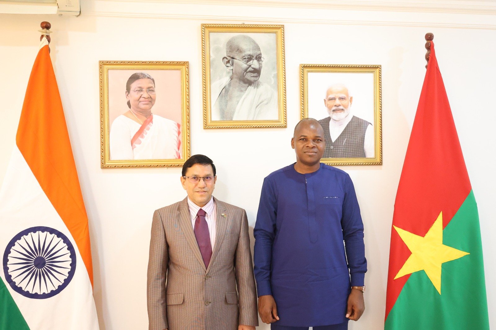 Dadoh University à l'Ambassade de l'Inde : une délégation, une ambition, un message fort pour nos étudiants